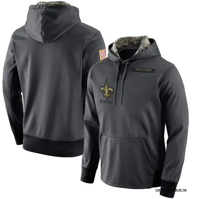New Orleans Saints Anthracite Salute 