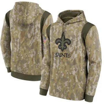 Saints salute to hot sale service hoodie 2018