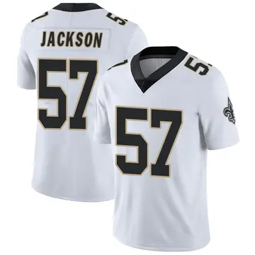 Youth New Orleans Saints Rickey Jackson White Limited...